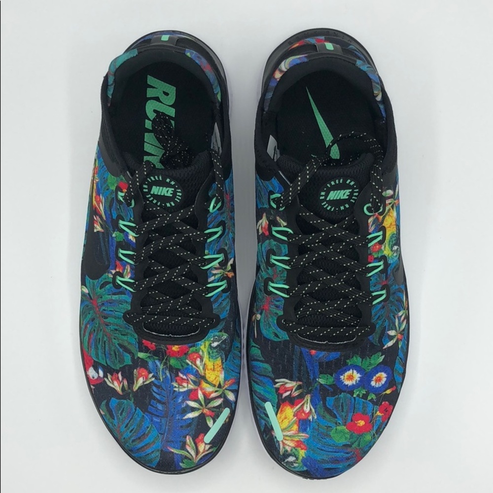 Nike Free RN 2018 Floral Graphic Running Shoes - Picture 5 of 8